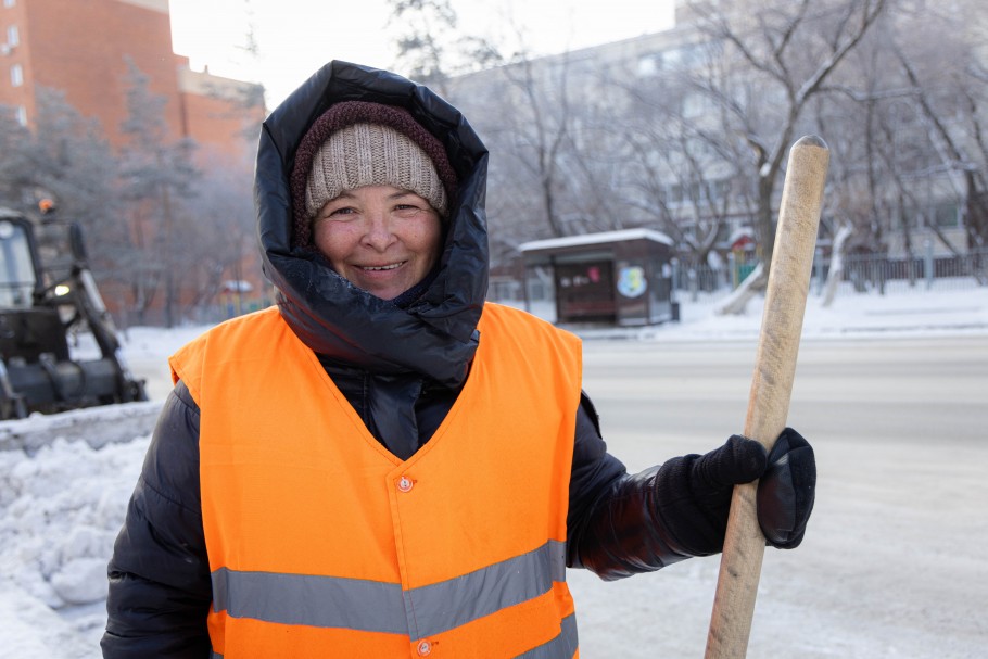 «Женщины в деле»: Татьяна Сергеева уже восемь лет заботится, чтобы Костанай был чище и зеленее